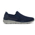 Sneakers slip-on blu navy in tessuto con inserti elastici Skechers Equal 3.0, Brand, SKU m113000034, Immagine 0